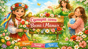 СЦЕНАРІЙ «Мама і Весна» (середня група)