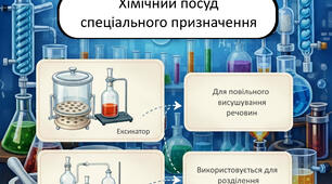 Інтерактивна вправа-тренажер «Лабораторний посуд спеціального призначення: функції та вигляд»