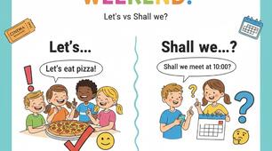📚 Planning a Weekend: Let’s & Shall we? (за підручником Prepare 5)