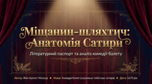 Жан Батист Мольєр  “Міщанин-шляхтич”