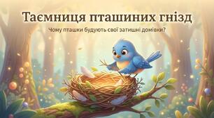 Чому птахи в'ють гнізда. ЯДС