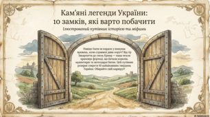 Кам'яні легенди України: 10 замків, які варто побачити