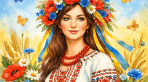 Постер до Дня української жінки