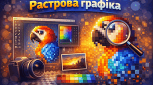 8 клас. Підсумковий тест ГР3. Растрова графіка