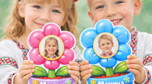 🌼 Аплікація-подарунок «Мамина квіточка» 🌼 зворушливий подарунок для мами до Дня матері  💛