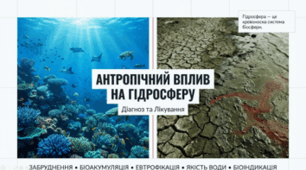 АНТРОПІЧНИЙ ВПЛИВ НА ГІДРОСФЕРУ
