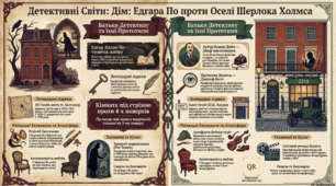 Віртуальна екскурсія . Музеї Е. По в США , Шерлока Холмса у Лондоні.