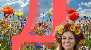 "День української жінки" розтяжка