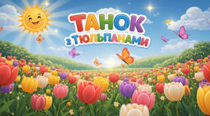 «Танок з тюльпанами» 🌷Автор тексту: Карина Литвинчук . Музичне оформлення: згенеровано за допомогою ШІ