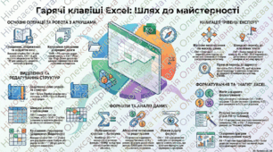 Гарячі клавіші для електронних таблиць