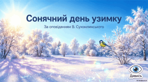 Сонячний день узимку