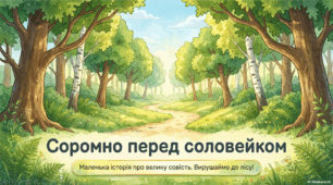 Соромно перед соловейком