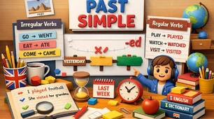 Неправильні та правильні дієслова в Past Simple QuickMinds 3, Unit 7