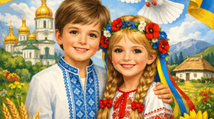 Постер "Україна мій дім"