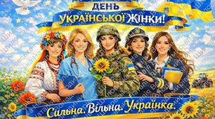 Оформлення до 25 лютого "День української жінки"