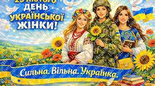 Оформлення до 25 лютого "День української жінки"