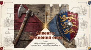 Вальтер Скотт. «Айвенго».Порівняльна характеристика персонажів. Образи Бріана де Буагильбера, принца Джона, Фрон де Бефа, Моріса де Брасі, Ровени, Ребекки. ГР 1. Порівняльна характеристика літературного персонажа за складеним планом.