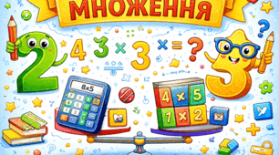 Властивості множення