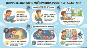 «Цифрове здоров’я: мої правила роботи з гаджетами»