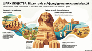 Поява і розселення людини на Землі. Що пам’ятає древній сфінкс