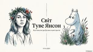 Презентація "Сторінки життя та творчості Туве Янсон. "Комета прилітає"