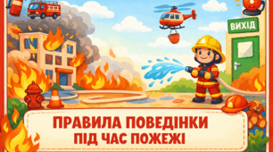 Проєкт «Правила поведінки під час пожежі»