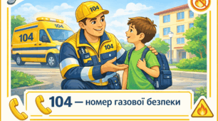 Проєкт " 104 - номер газової безпеки"