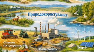 Ландшафти України. Природокористування