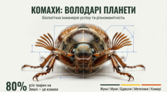 7 клас НУШ. Комахи. Різноманітність комах