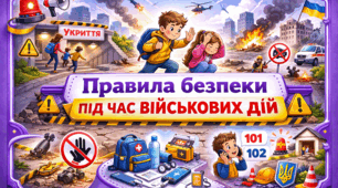 Проєкт «Правила безпеки під час військових дій»