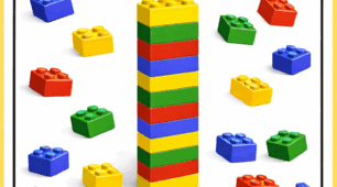Вчимося рахувати з LEGO-цеглинками!