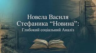 В. Стефанник "Новина"