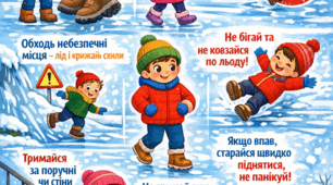 Правила поведінки під час ожеледиці