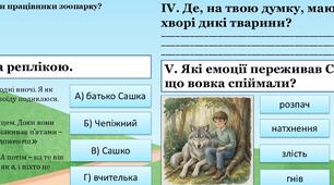 Робочий аркуш до уроку з теми "Повість М.Вінграновського "Сіроманець" (ч.1) 7 клас НУШ