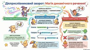 Діагностувальна робота з теми "Дієприслівник" ГР2, ГР4
