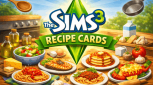 Англійська мова | The Sims 3: Recipe Cards