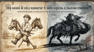 Анатолій Дімаров «На коні й під конем».Лірична оповідь головного героя про його передвоєнне дитинство, шкільні будні та юнацькі роки. Образ оповідача, риси комічного у творі. 