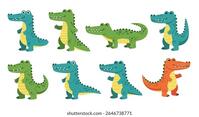11+ Thousand Cartoon Style Crocodile Royalty-Free Images, Stock Photos & Pictures | Shutterstock