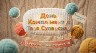 1 березня – Всесвітній день компліменту (World Compliment Day)