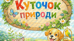 матеріали для куточка природи