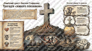 «Камінний хрест» – психологічне розкриття теми еміграції. Історична основа твору. Сюжетно-композиційні особливості.