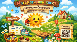 Математичний квест «Допоможи Сонечкові повернутися додому»