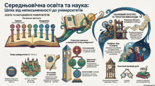 Розділ 5.  Духовний світ Середньовіччя. Середньовічні школи та університети.