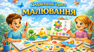 Дидактичні ігри з малювання