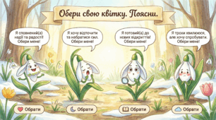 Емоційне налаштування та рефлексія у весняному стилі
