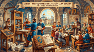 Освіта і книгодрукування в українських землях у XVI — першій половині XVIІ ст.