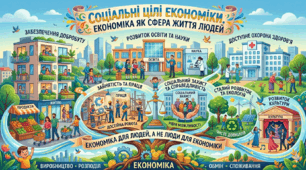 «Соціальні цілі економіки. Економіка як сфера життя людей».