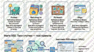 Створення і використання спільних електронних закладок. Канали новин.