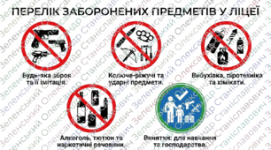 Перелік небезпечних предметів і речовин