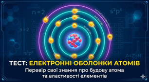 Перевірка знань за Гр3: Електронні оболонки та властивості елементів